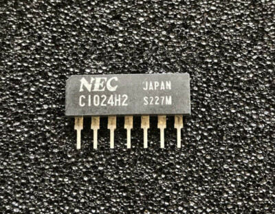 UPC1024H2 (C1024H2) - Pre-Amplifier Low Noise - SIP7 - NEC