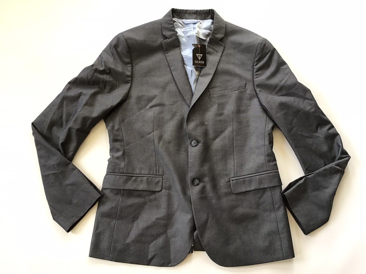 Blazer Homme Guess By Marciano 1258Z - Coupe Mince Taille EU-50 / US-40, Neuf Avec étiquettes