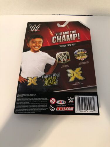WWE Championship NXT Champion Easy Clip-On Belt Buckle "NEW" "FREE SHIPPING" - Picture 2 of 2