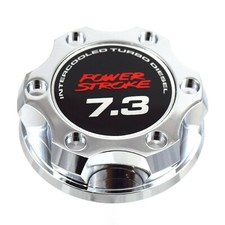 New Chrome Oil Filler Cap 7.3l Emblem Fits Ford 7.3l Power Stroke Turbo Diesel New Chrome Oil Filler Cap 7.3l Emblem Fits Ford 7.3l Power Stroke Turbo Diesel