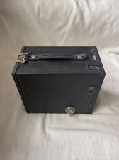 Vintage antique Eastman Kodak No.2A Brownie Model C Box Camera Shutter Works