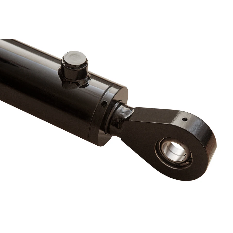 Hydraulic Cylinder Welded Double Acting 2.5" Bore 18" Stroke Swivel Eye 2.5x18 - Image 4 of 4
