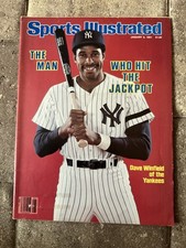 1981 Sports Illustrated WORLD Series NEW YORK YANKEES Dave WINFIELD No Label N/L