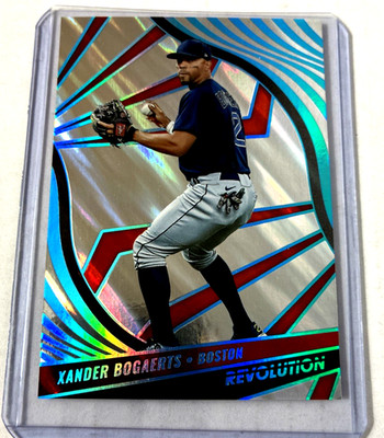 /10- 2022 Panini Chronicles - Revolution Xander Bogaerts #59 Lava /10