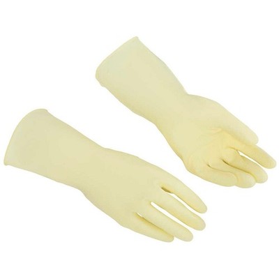 vileda  PROFESSIONAL unisex Gummihandschuhe Lightweight beige Größe M, 1 Paar