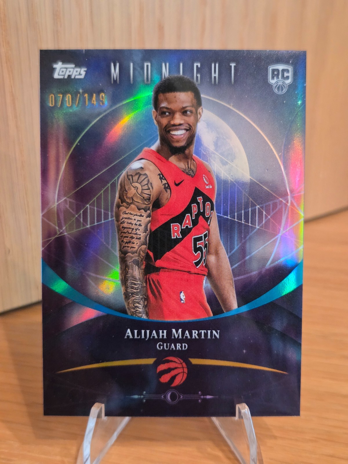 2025 Topps Midnight - Alijah Martin - Rookie Morning /149 #96