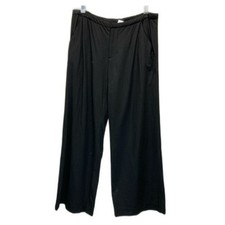 Jean Paul Gaultier Femme Slacks Easy Pants Bottoms Plain Zip Fly Wide Oversilhou