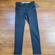 DragonFit Womens Larage Leggings 26" Athleisure Yoga Pants Black L Polyamide