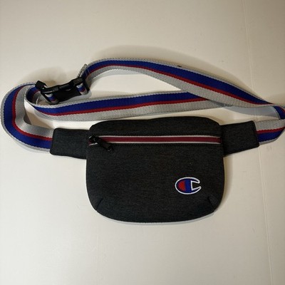 Champion Unisex Waist Bag The Attribute Fanny Pack Black Adjustable Strap MINT