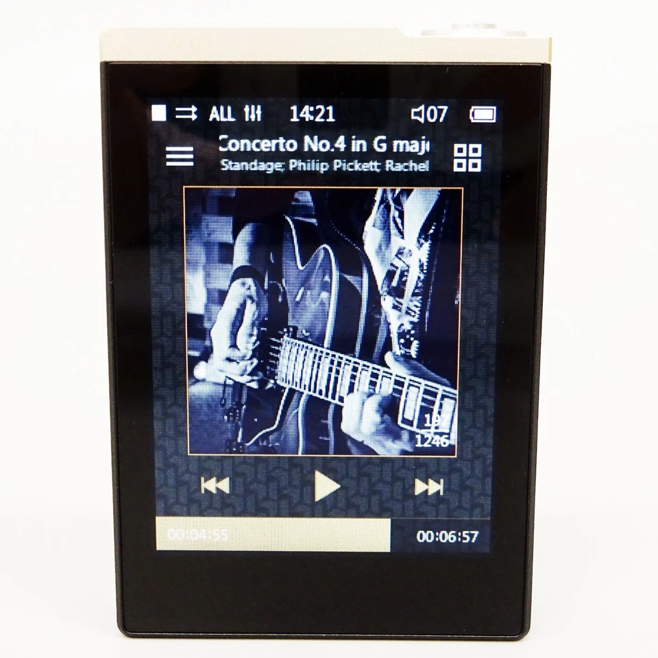 COWON PLENUE D 32GB PD-32G-GB MP3 Reproductor de Alta Resolución Dorado... - Imagen 2 de 4