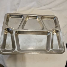 Vollrath Mess Hall Cafeteria Tray Stainless Steel US Military Serving Tray 8115