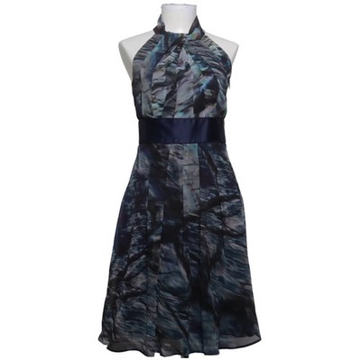 Steps Every Day Chic, Neckholderkleid, Größe: 34, Blau/Mehrfarbig #5bQ
