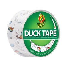Duck Brand Printed Duct Tape: 1.88 in. x 30 ft. (Whimsical Unicorns)