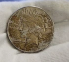 1935 US Peace Silver Dollar $1 AU Details (Cleaned, Retoned)