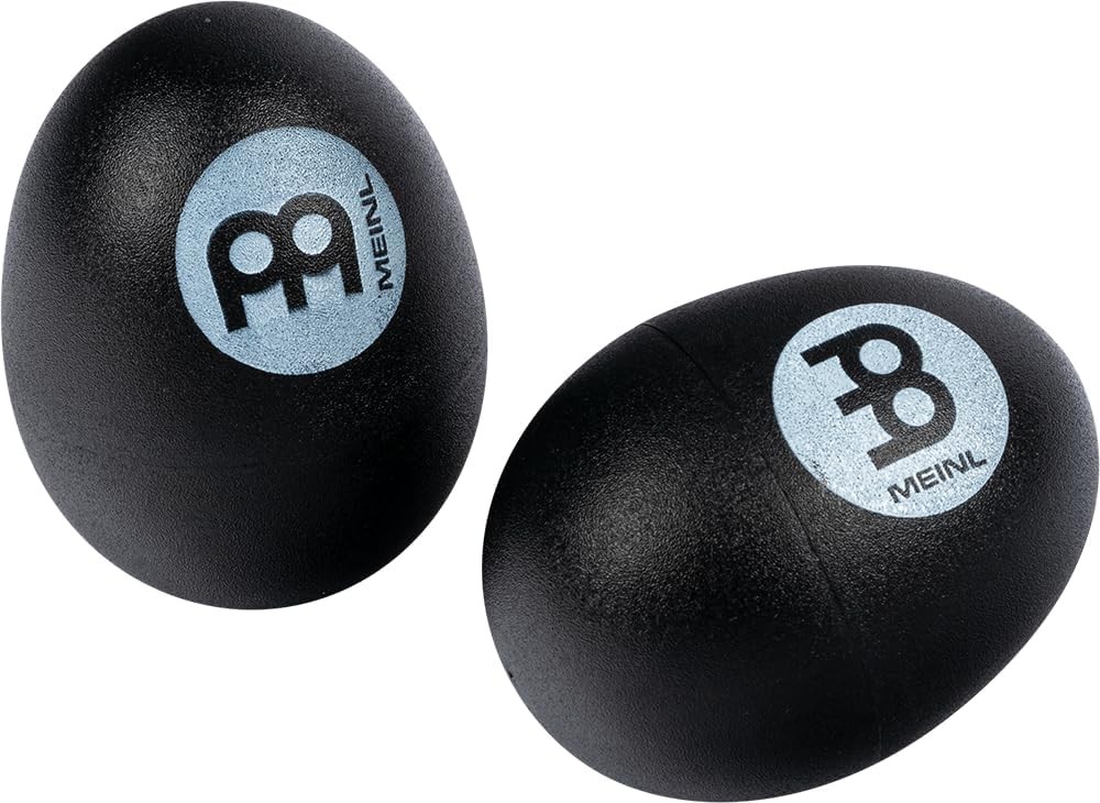 Meinl Percussion Egg Shaker Pair - 2 egg shakers with clear, soft Sound - Music