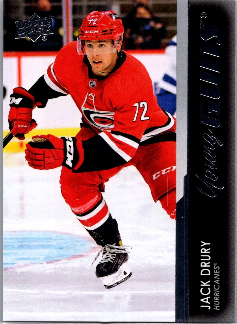2021-22 Upper Deck #731 Jack Drury Young Guns