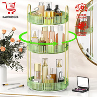 Make Up Kosmetik Organizer 360° Dreh 3 Ebenen Multifunktional