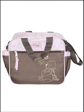 Rare Vintage Y2K Disney Winnie The Pooh Baby Diaper Bag Piglet Pink  Brown