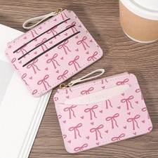 PVC Zipper Wallet Roomy Coin Purse Fashion Credit Card Holder  for Women Girls