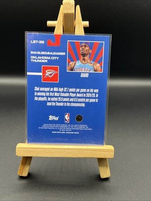 2025-2026 Topps NBA Shai Gilgeous Alexander Limited Stock Legends