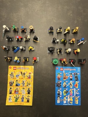 Lego Minifiguren Serie 1 & 2 komplett
