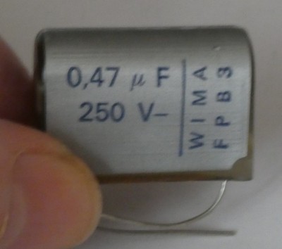 WIMA FPB3 - Kondensatoren 0,47 μF 250 V  (511Z)