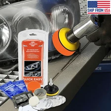 For Tesla Headlight Restoration Kit Polishing Lens Restore Cleaner DIY Buffing