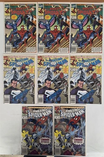 AMAZING SPIDER-MAN #353 355 359 Lot of (8) Marvel Comics ALL NEWSSTAND NM/M