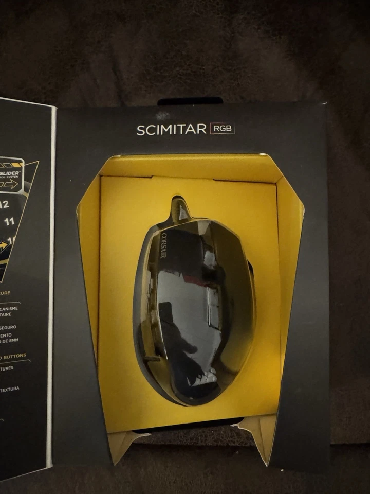 Corsair Scimitar Elite Optical Gaming Mouse Black, RGB LED, MMO - Image 2 of 4