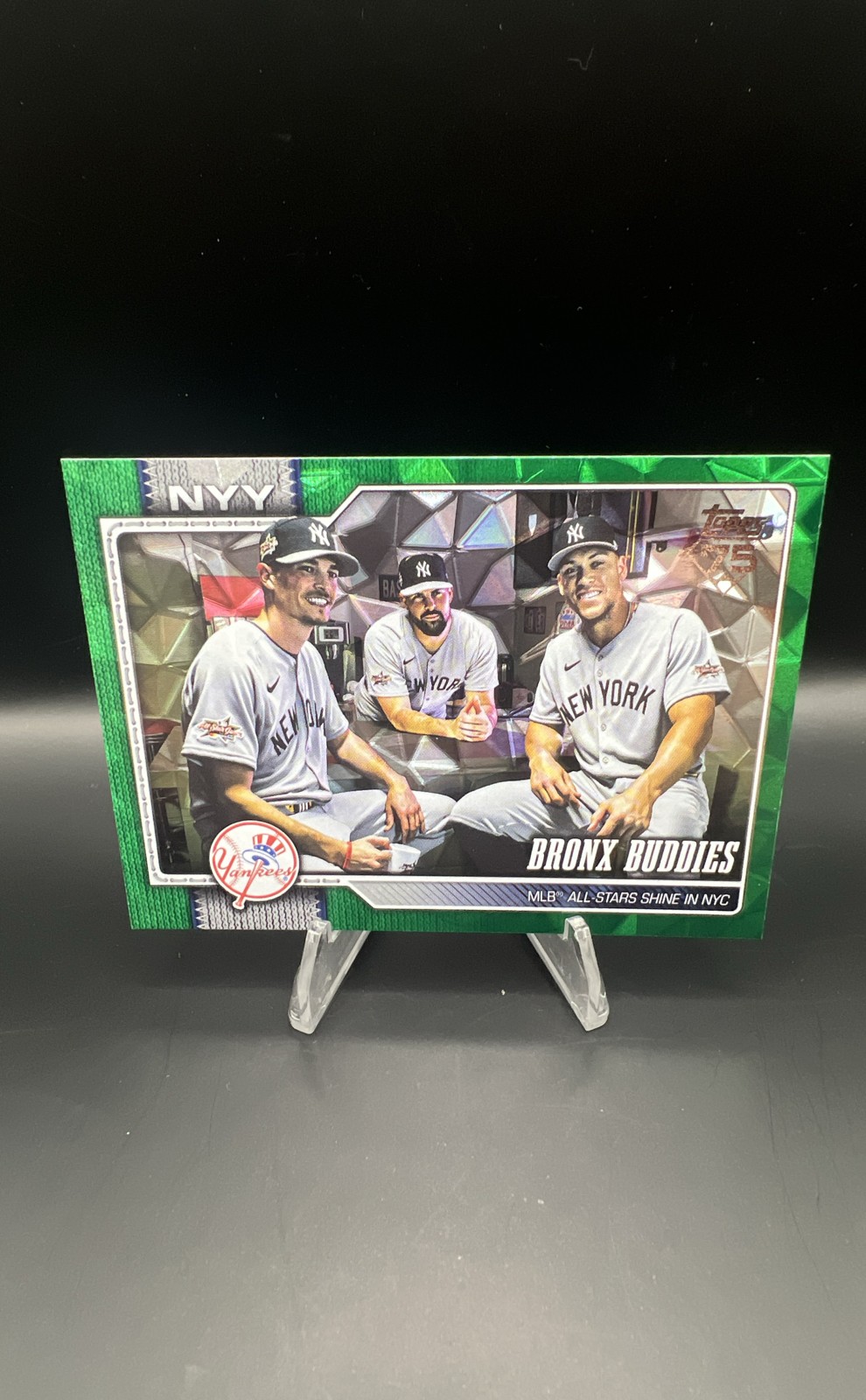 2026 Topps Series 1 - Aaron Judge #302 Green Diamante Foil /99