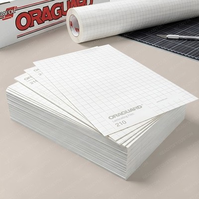 Oraguard 210 Clear Gloss Laminat | UV-Schutz, wasserdichte Aufkleberfolie