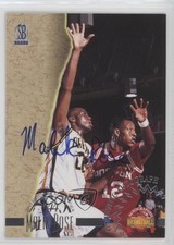 1996-97 Score Board Auto Basketball Auto Malik Rose Auto n1u
