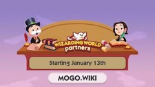 WIZARDING WORLD PARTNERS EVENT FULL CARRY 80K POINT MONOPOLY GO MOGO