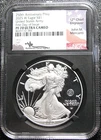 John Mercanti Signed 2025 American Eagle Army Privy Proof 70 First Day NGC #722C