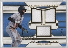 2024 Panini National Treasures Game Gear Swatches Trio /99 Dillon Head #13 17uv