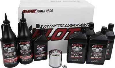 Klotz Premium Complete Engine Oil Change Kit 4qt Harley Evolution Big Twin