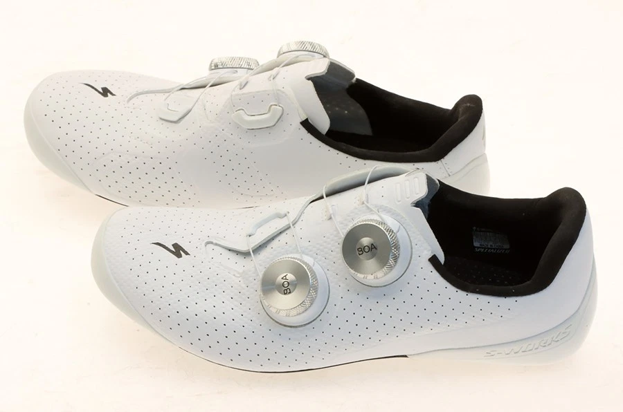 Zapatillas de ciclismo de carretera Specialized S-Works Torch 37 EU BOA blancas uso ligero Foto 2 de 4