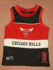 Boys Chicago Bulls Sleeveless Vest Top - Size 3-4 Years - Worn Once - Primark