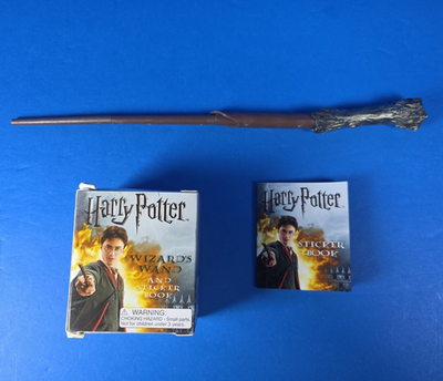 #ad Harry Potter Wizards Wand and Sticker Book Warner Bros 2008 $9.09
