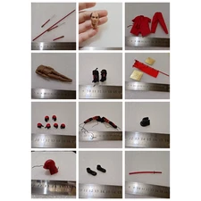 DID XJ80016A 1/12 Scale Accessory Model 6''The Japanese Warring States Red Team