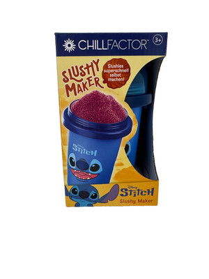 ChillFactor Stich Slushy Maker Disney Squeeze Becher - Neu und OVP