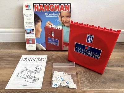 1994 MB Spiele Henker Klassiker Wortraten Brettspiel vollständig