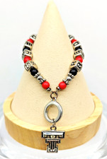 Texas Tech University Red Raiders Beautiful Woman's Fashion Bracelet Estate Sale