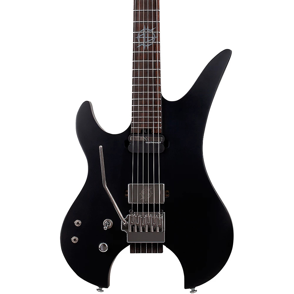 Schecter Synyster Gates Custom- 6 TR-S Headless Left-Handed Guitar Satin Black