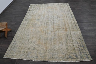 Oushak Türkisch Vintage Teppich 6x9 Kelim Rug Anatolisch Handarbeit Boho Deko...