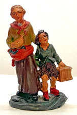 ANTICO DIORAMA per presepe - PASTORE con INFANTE - CHIAPPA CONFALONIERI , MI