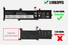 L19C3PF7 L19D3PF5 L19L3PF5 battery for Lenovo IdeaPad 3-14ADA05 V14 G1-IML 82NA