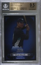 2012 Bowman Sterling Prospects Brad Miller #BSP27 BGS 9.5 GEM MINT 0l2