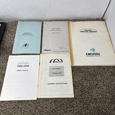 Amiga Manuals Lot Personal Animation Recorder Big Tower Imagefx 2.1 Horita Bsg-5