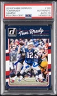 2016 PANINI DONRUSS SAMPLE #180 TOM BRADY PSA AUTHENTIC DNA AUTO 10